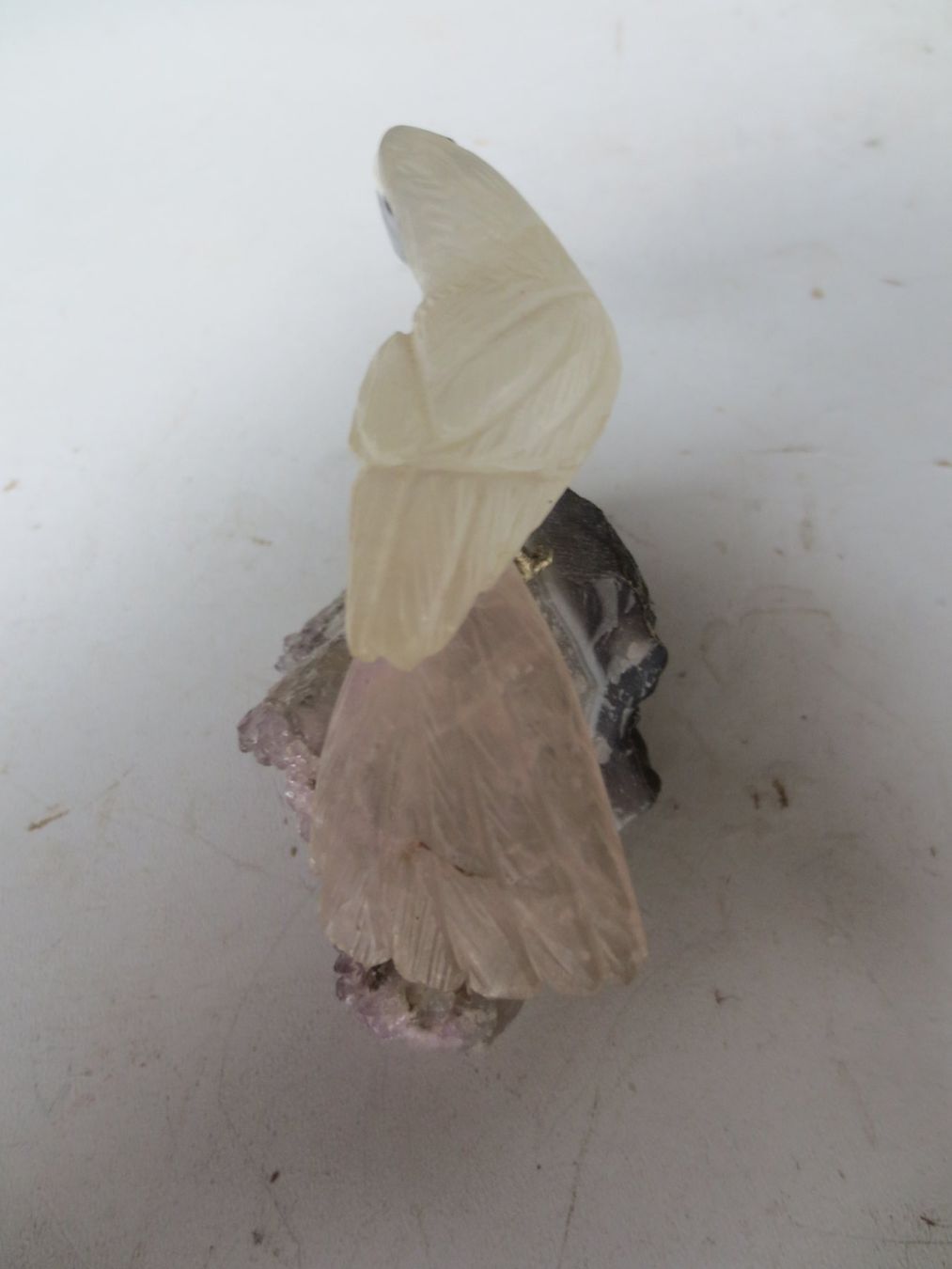 Mineralien & Heilsteine: Amethyst Vogel – Gebraucht aus Weier im Emmental von waefler03 3