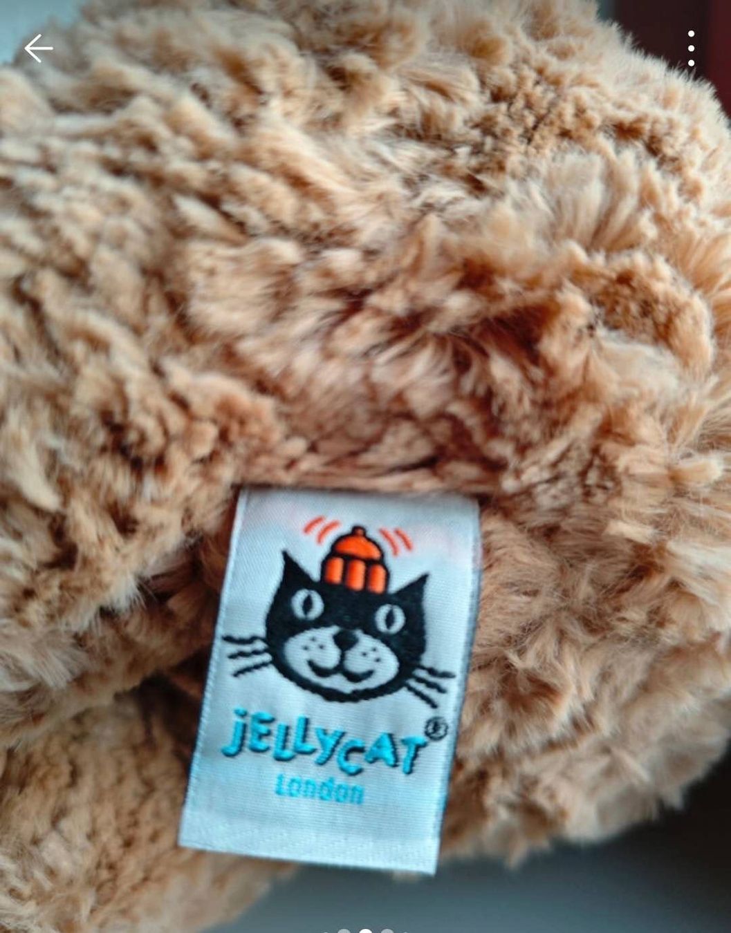 Jellycat Giocattoli: Jellycat Cuddly Brown Teddy Bear – Usato da Genève venduto da Noemie.wrmsi 6
