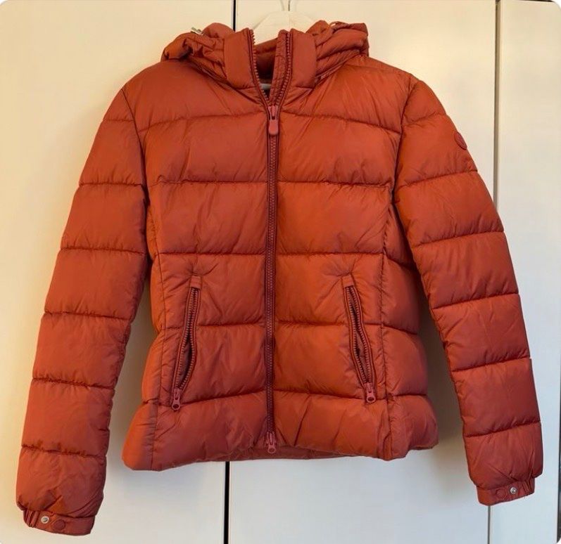 Save the duck Giacche: Save the Duck Winter Jacke, Grösse L, Rostrot – Nuovo (secondo la descrizione) da Zug venduto da Loribeka