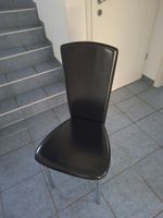 6 Stk. gebrauchte Echt-Leder Stühle. Guter Zustand