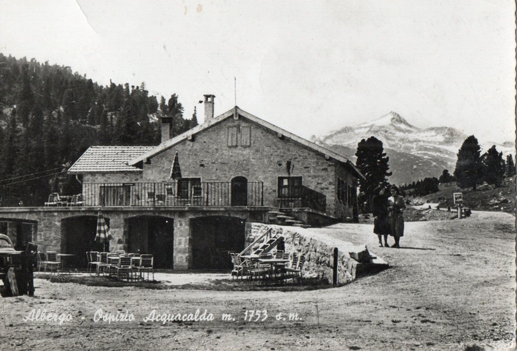 Cartoline postali: Acquacalda - Albergo/Ospizio – Usato da Melano venduto da pisonsdro