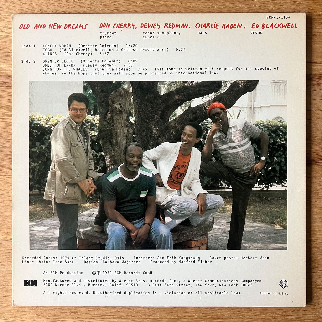 Dischi in vinile: Old And New Dreams - Same / 1. US-Press. 1979 - Very nice – Usato da Gais venduto da soundcave57 1