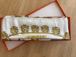 Hermès Carré90 «Les Cavaliers d’Or» RYBAL-Vintage Seidentuch