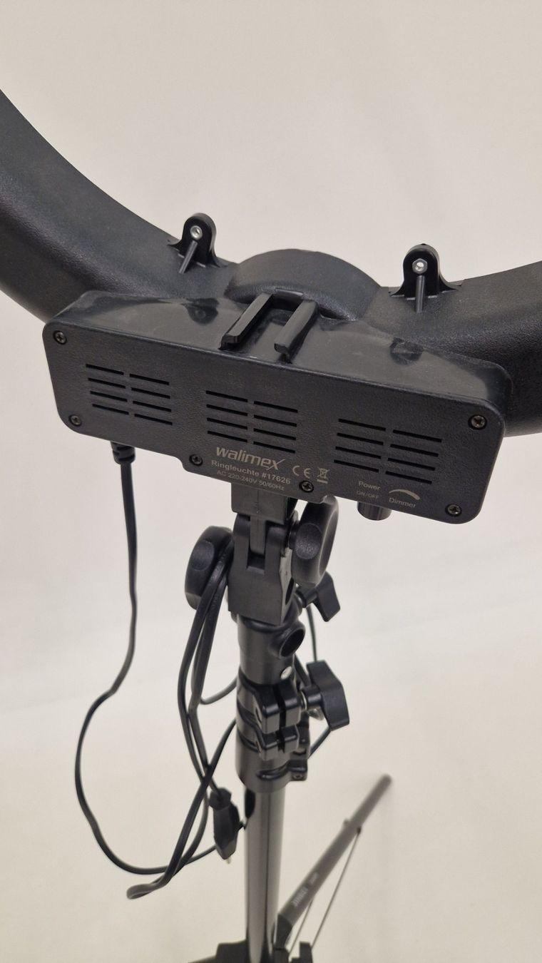 Lampade: walimex Ringleuchte 75W mit Stativ – Nuovo (secondo la descrizione) da Chur venduto da wow25 3