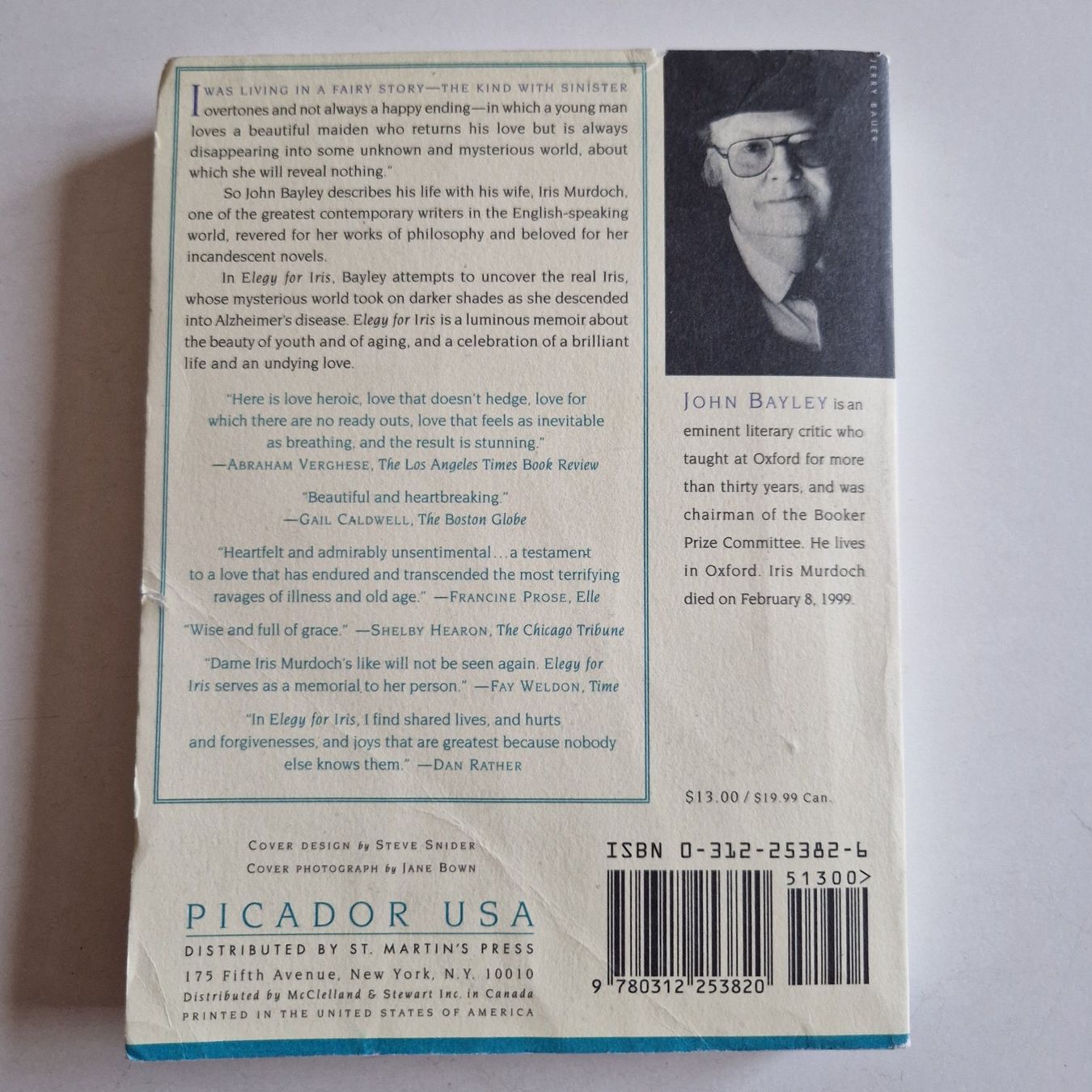 Libri: Elegy for Iris – Usato da Rüti ZH venduto da Gigelisuppe 1