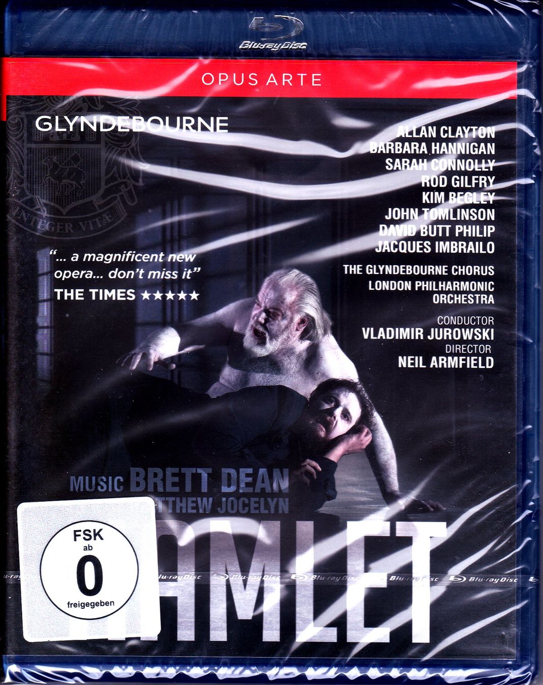 Tutti i DVDs: HAMLET Oper von Brett Dean (blu-ray-Disc) – Nuovo e nell'imballaggio originale da Rubigen venduto da OPERNFREUND
