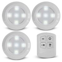LED Touch-Spotlights, 3 Stück, Beleuchtung Lampe ExtraStar
