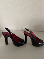 Elegante Slingpumps, schwarz, Gr. 37.Perfekt für den So...