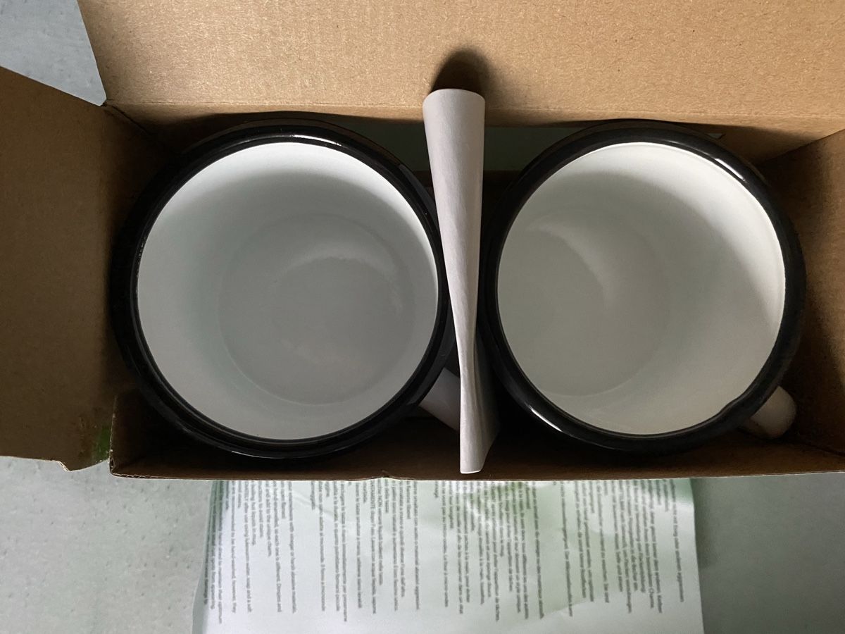 Tassen: Enamel Mugs Set mit Baumdesign neu – Neu und originalverpackt aus Allschwil von Deal_Tiger99 1
