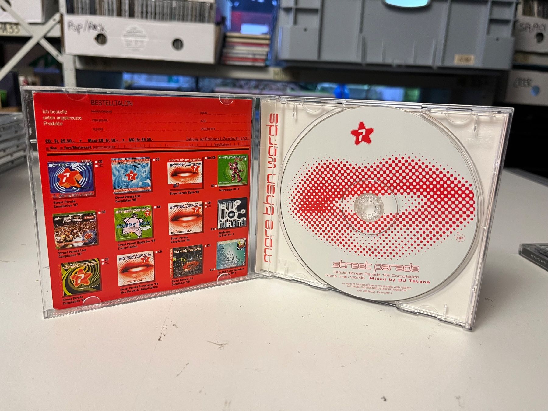 CDs: DJ Tatana - Street Parade '99 - HI21B – Gebraucht aus Küsnacht ZH von swisssales.net 2