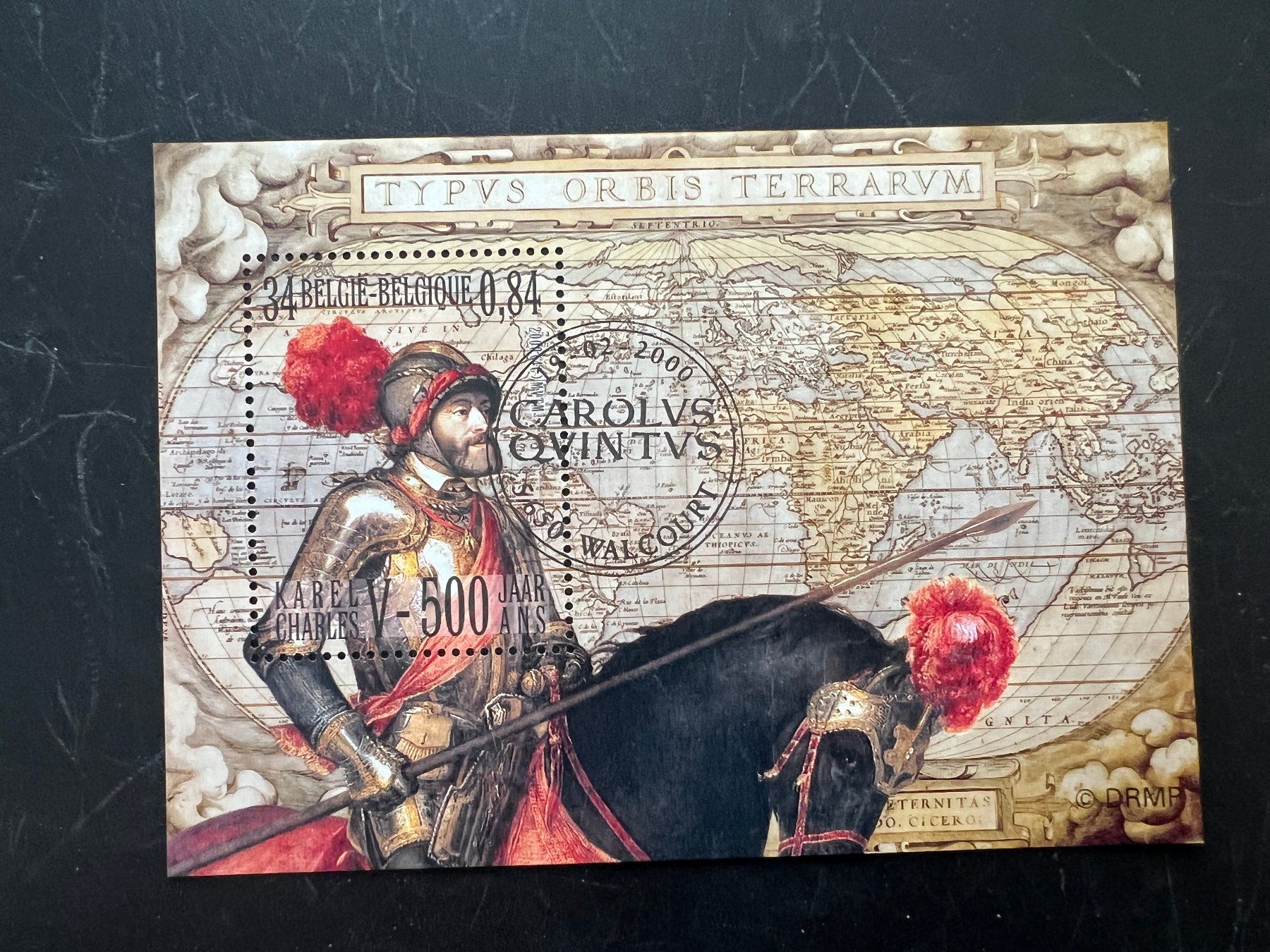 Alle Briefmarken: 2000 Belgien  Block gest.  (A461) – Gebraucht aus Hinwil von Sidi4