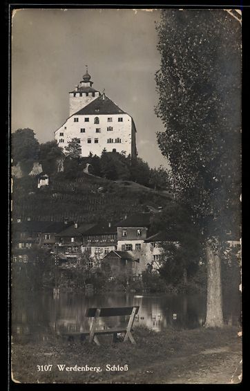 Ansichtskarten: AK Werdenberg, Schloss – Gebraucht aus Berlin von bartko-reher