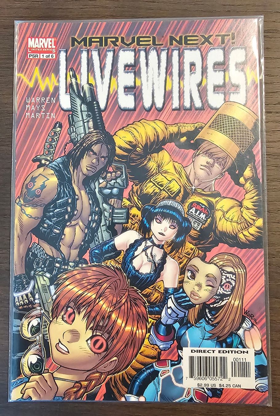 Fumetti: Livewires #1-6 Complete set - Marvel Comic 2005 English – Nuovo (secondo la descrizione) da Meyrin venduto da bigjoejr69 1
