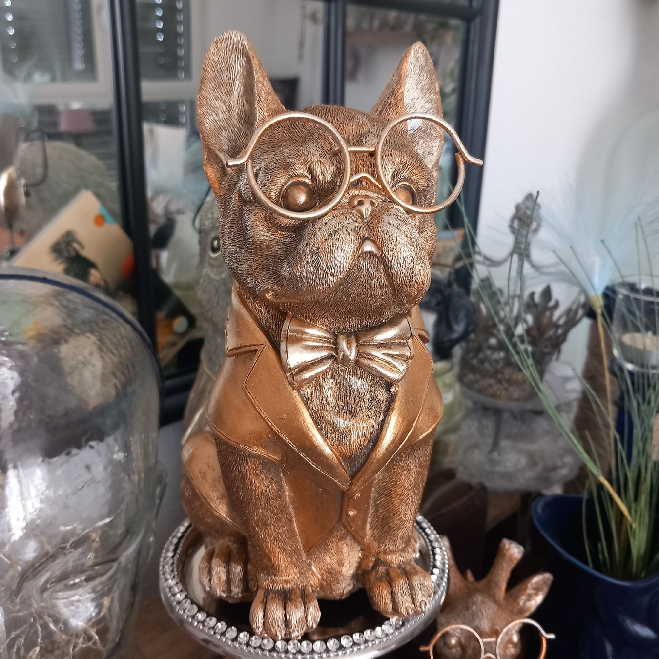 Tutte le decorazioni: Goldiger Deko Mops / Shappy / Vintage/ Neu – Nuovo (secondo la descrizione) da Aegerten venduto da gismolini