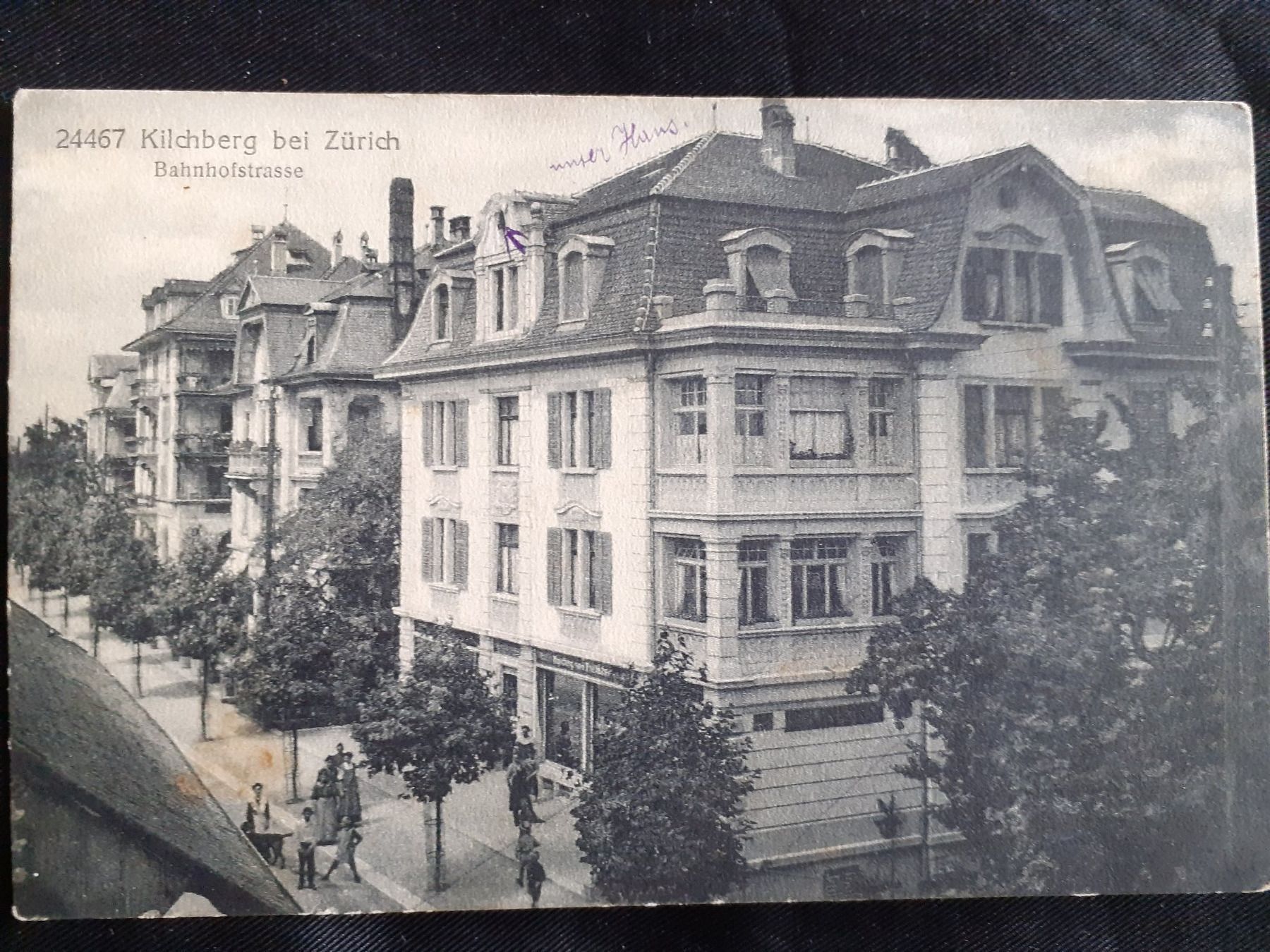 Cartoline postali: Kilchberg Bahnhofstr. – Usato da Bischofszell venduto da Joachim-115