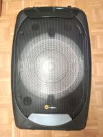 N-GEAR Portable Partylautsprecher / Trolley-Box inkl. 2 Funk