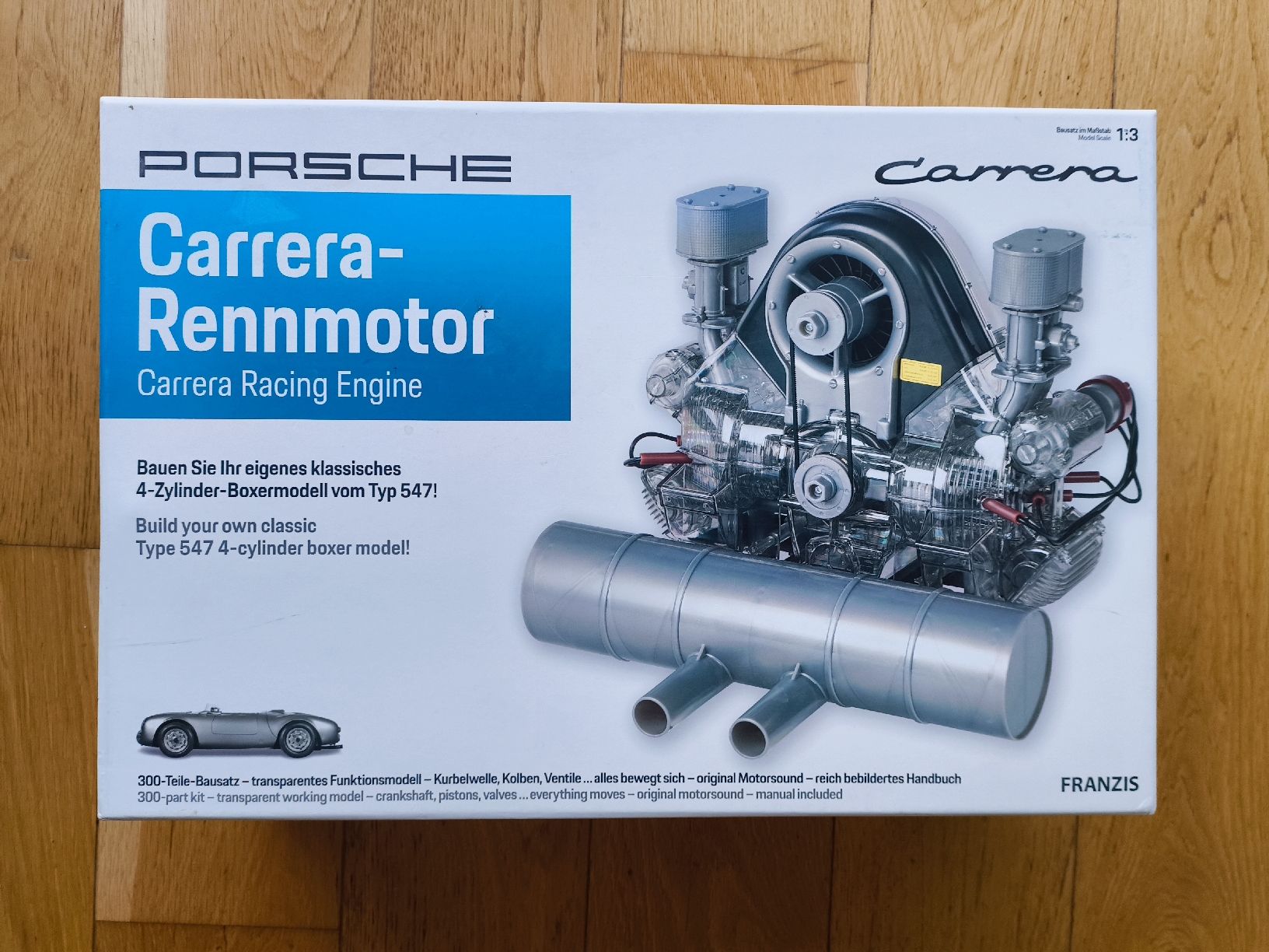 Porsche Kit di costruzioni: Porsche Carrera Motor Bausatz – Nuovo (secondo la descrizione) da Basel venduto da boo_dc8c
