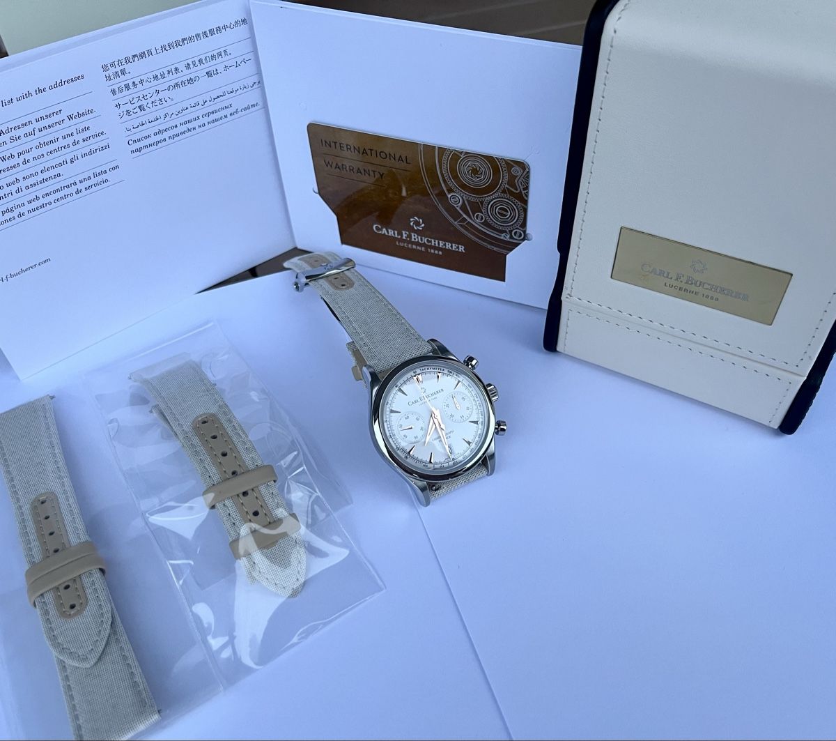 Bucherer Orologi: Carl F. Bucherer Manero Flyback – Nuovo (secondo la descrizione) da Luzern venduto da Rahel_22 2