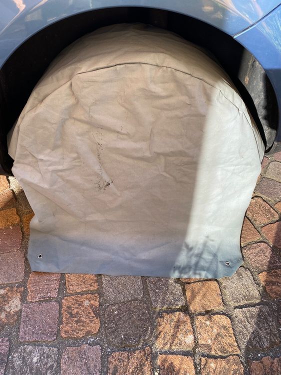 2 Stück Radabdeckungen Für Wohnwagen - 72,5x72,5 Cm, Wasserdicht & Windfest