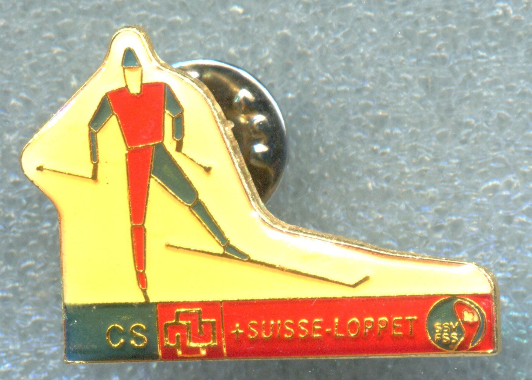 Plaquettes & Badges: Credit Suisse  SUISSE LOPPET – D'occasion à Winterthur par Sammleroase