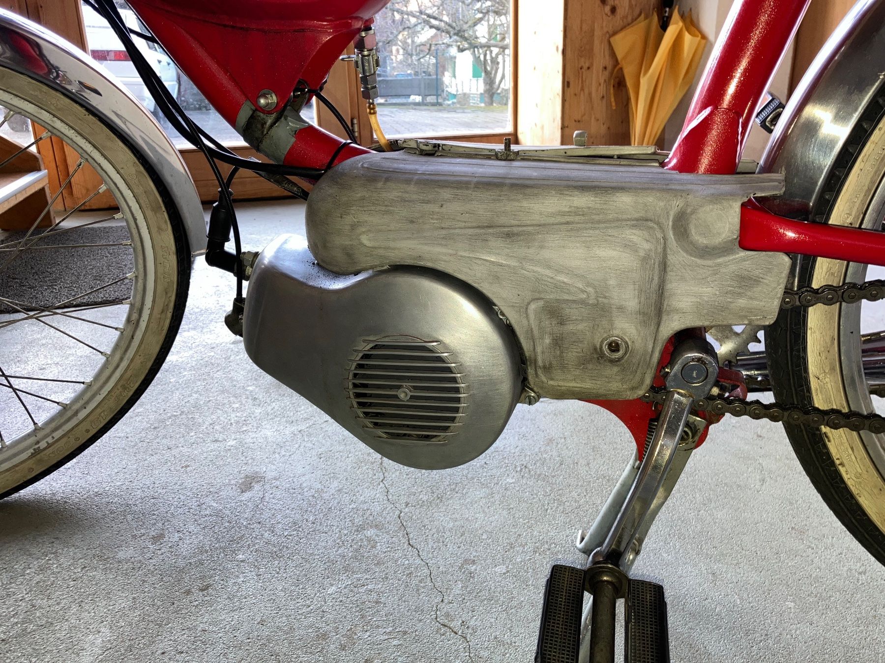 Puch Mofas: Puch Velux X30 S CH 7145 2 Gang Handgeschaltet neu aufgebaut – Gebraucht aus Reigoldswil von GNVeluxboost 3