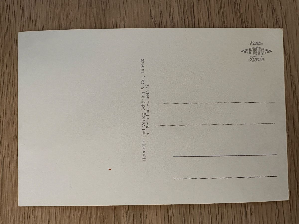 Ansichtskarten: Antike Ansichtskarte: Hameln mit Rattenfängerhaus 20er/30er  – Neu (gemäss Beschreibung) aus Hünenberg von cmu_7rp6 1