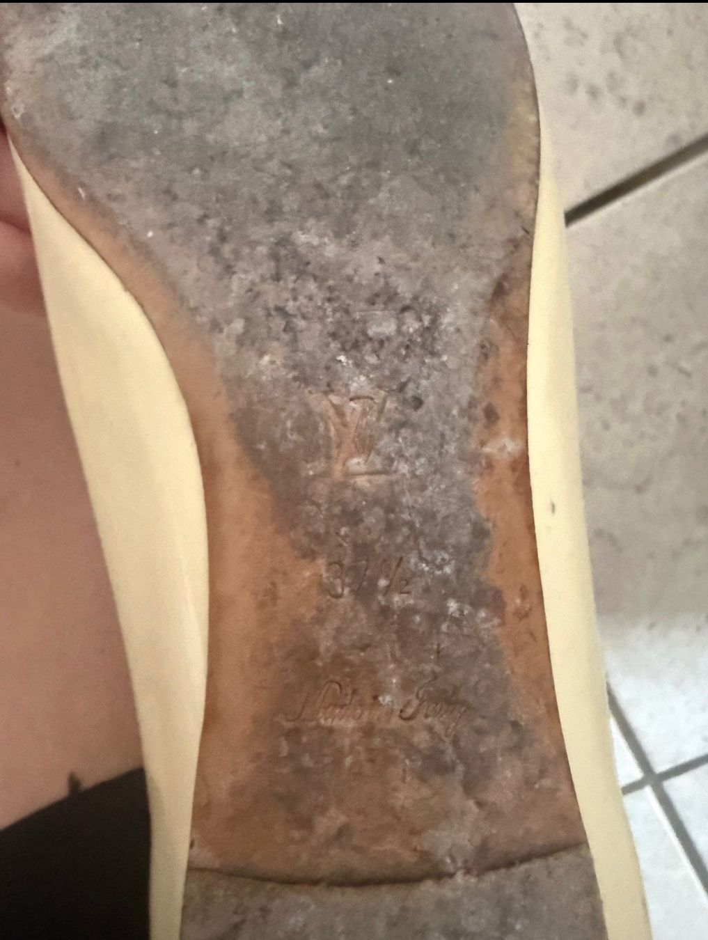Louis Vuitton Scarpe da donna: Original Louis Vuitton 38 bailarina – Usato da Siebnen venduto da carlabela 2