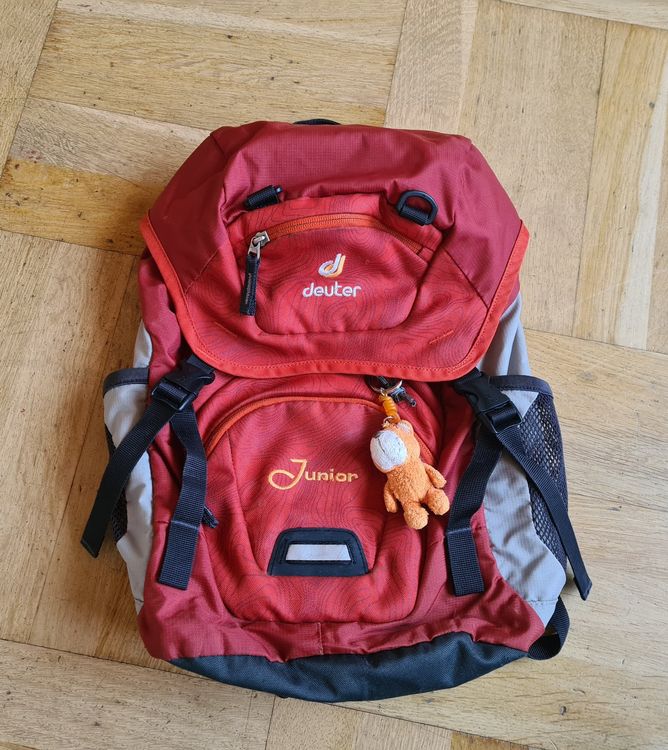 Reflektierender Kinderrucksack Deuter Junior Bike 8 Produktbild-Vorschau 9