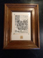 Gravure Napoléonienne Encadrée Rare!