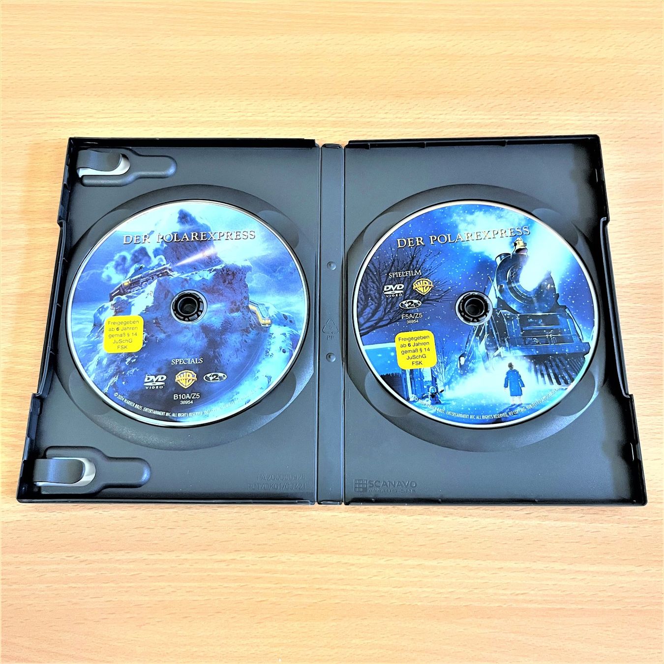 Tutti i DVDs: DVD - Der Polarexpress - 2 Disc - Edition – Usato da Amlikon-Bissegg venduto da allerlei-versand 1