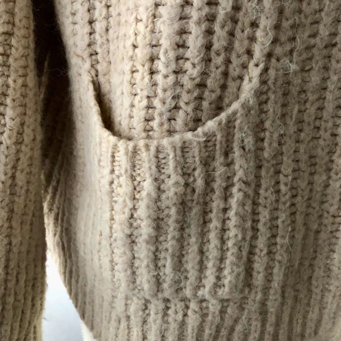 Zara Maglioni & Felpe: ZARA Pullover, Pulli, Strickpulli, S - M, beige, Kunstfaser – Usato da Zürich venduto da aboxi 2