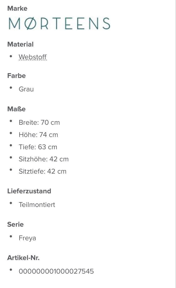 Poltrone: 2 Sessel Webstoff - NEUWERTIG – Nuovo (secondo la descrizione) da Islisberg venduto da MarieMarto 6