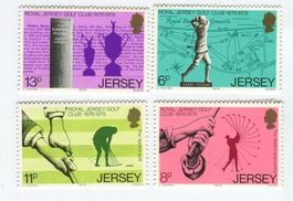 Briefmarken "Golf". Jersey.