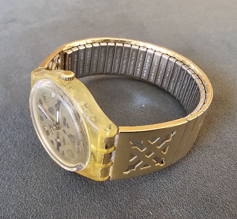 Swatch Orologi: Swatch swiss made Elegante Armbanduhr Unisex 34 mm – Usato da Speicher venduto da Swisswtch 3