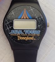 Neuwertig Armbanduhr von 1987 STAR WARS TOURS Disneyland