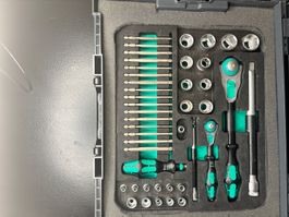Steckschlüsselsatz 37-teilig - Wera 8100 SC2 Zyklop komplett