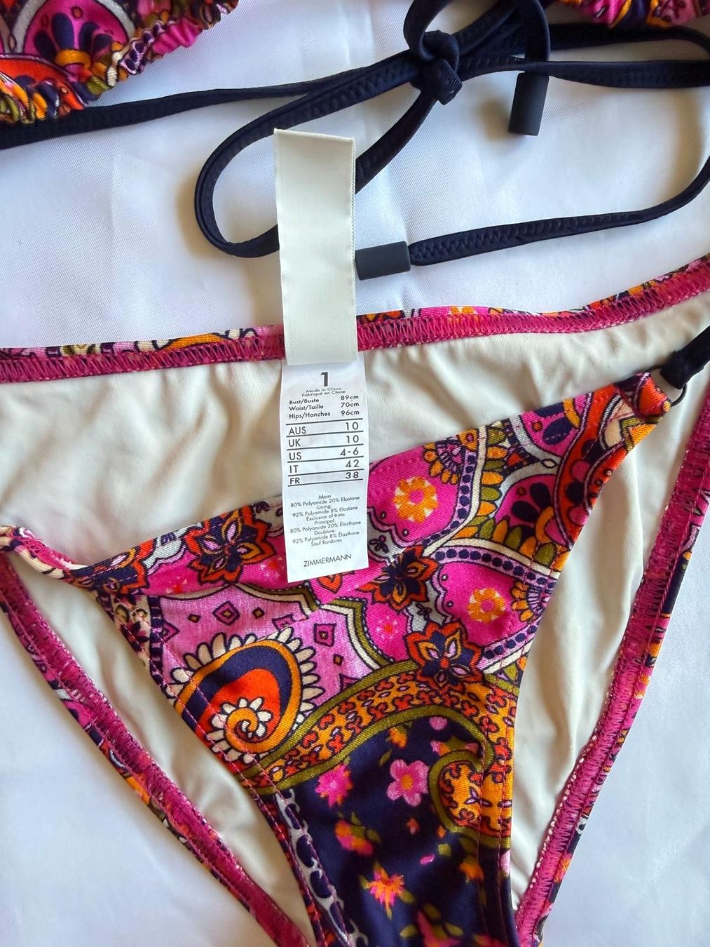 Zimmermann Costumi da bagno & Bikini: Zimmermann Bikini, Gr. 1 (entspricht einer S) – Usato da Oberarth venduto da SSS. 6