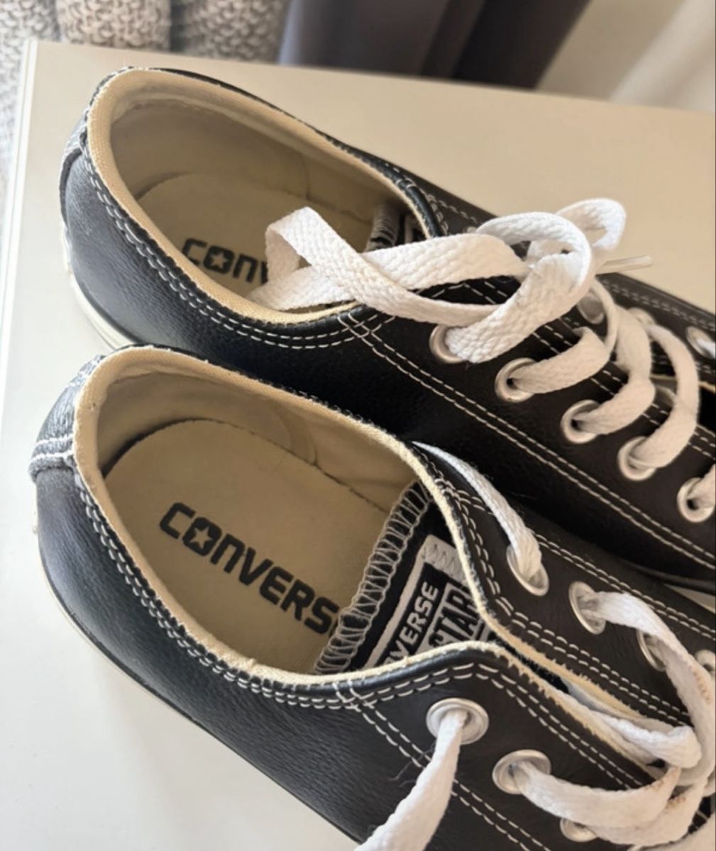 Converse Scarpe da uomo: Converse Chucks Leder 38 – Usato da Basel venduto da Brunner.T 3