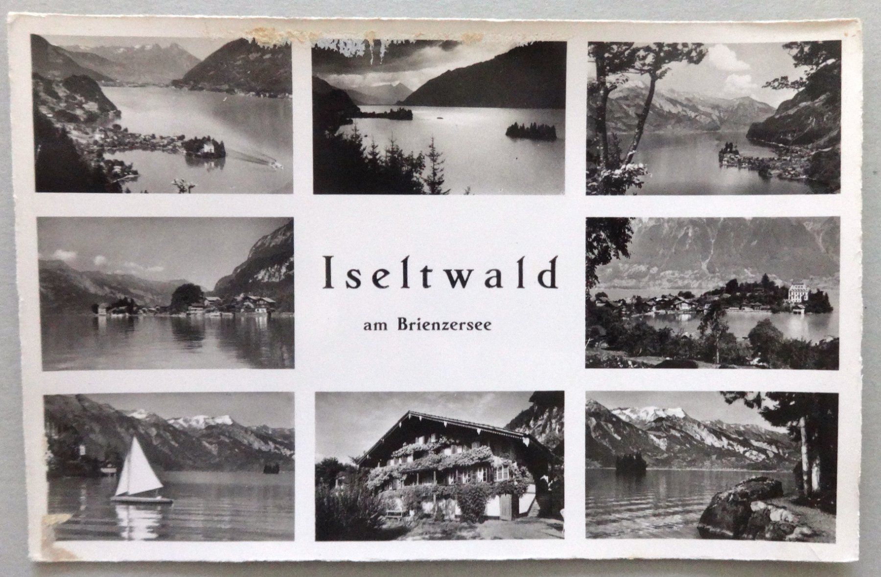 Ansichtskarten: Iseltwald am Brienzersee – Defekt aus Fétigny von Billy2miny