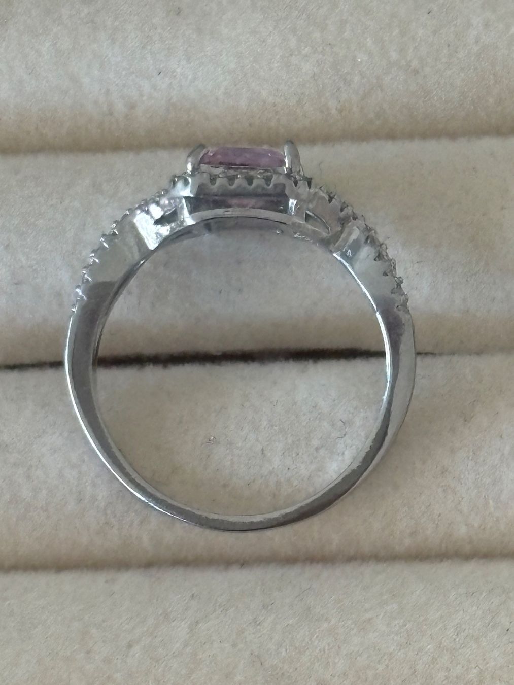 Ringe: Luxus Elegante Gr.19/9 Ring Farbe: Silber/Rosa – Neu (gemäss Beschreibung) aus Biel-Bienne von Roserosse13 6