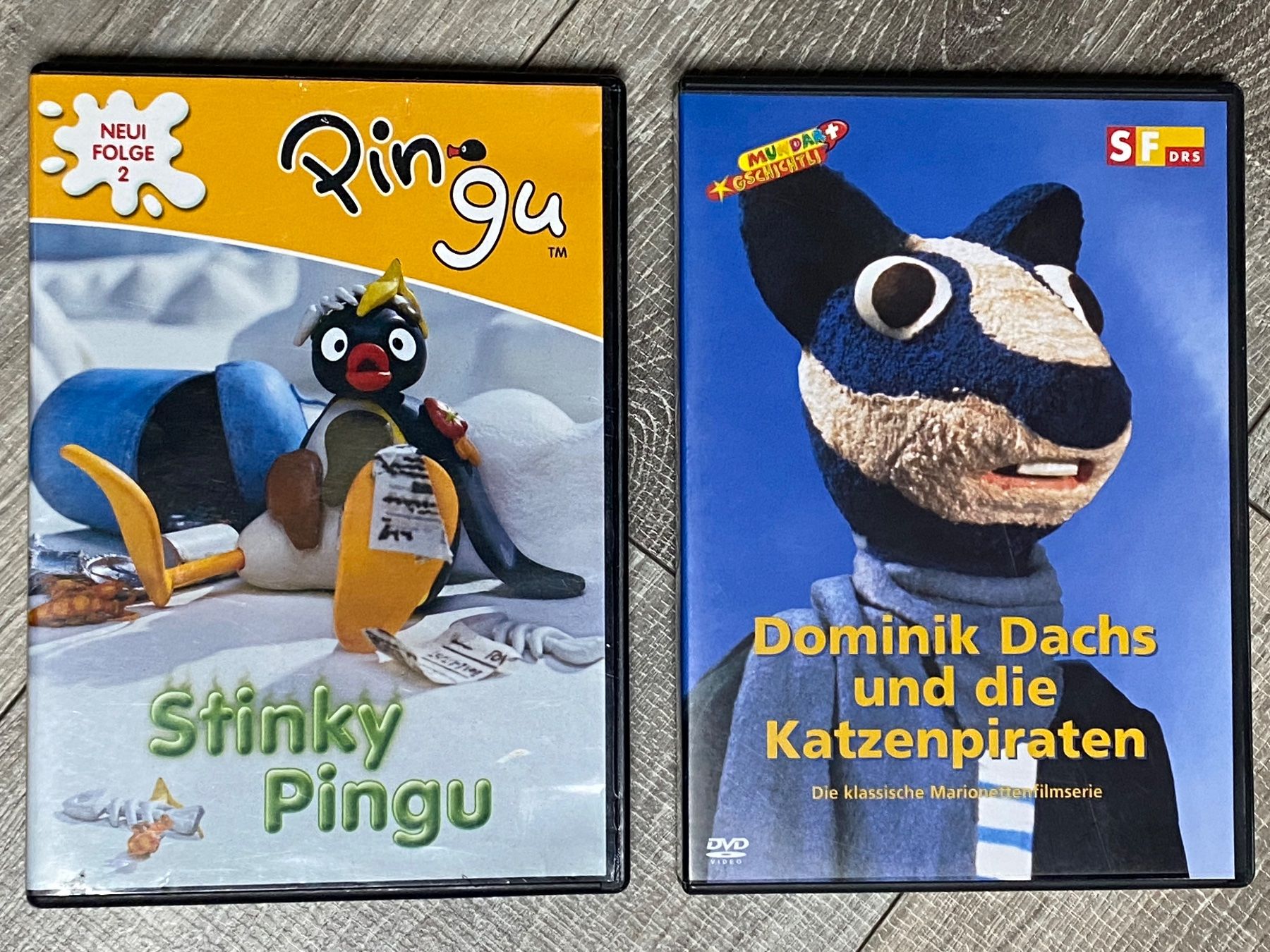 Tutti i DVDs: Dominik Dachs + Pingu – Usato da Muri b. Bern venduto da AdidasCollector