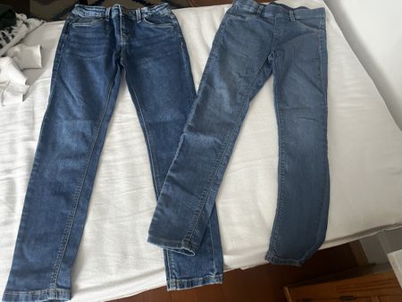 Bundle of 2 pairs of jeans, great condition, size 146