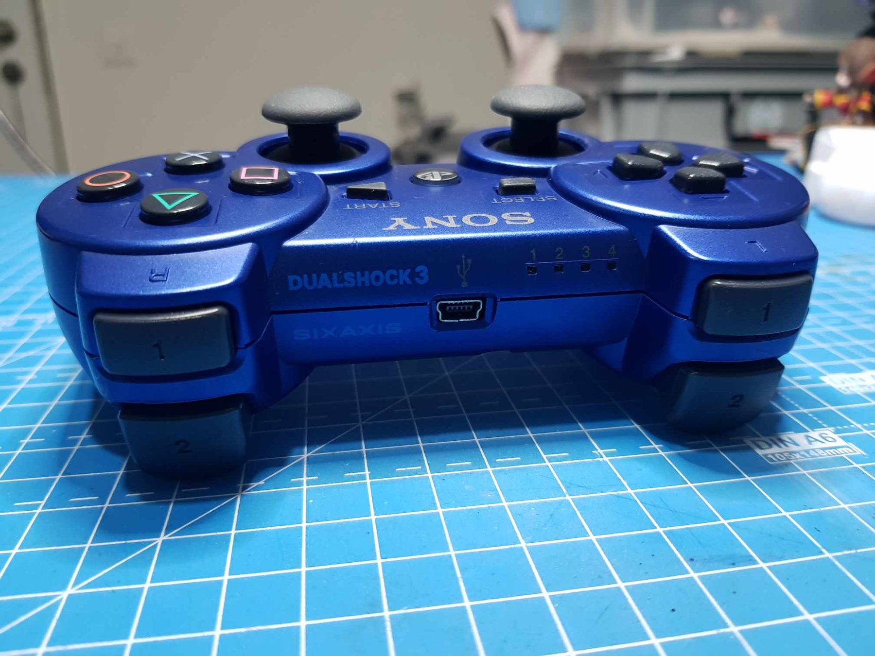 Sony Controller: Playstation 3™ Dualshock 3 Controller Metalic Blue – Gebraucht aus Schwyz von  1