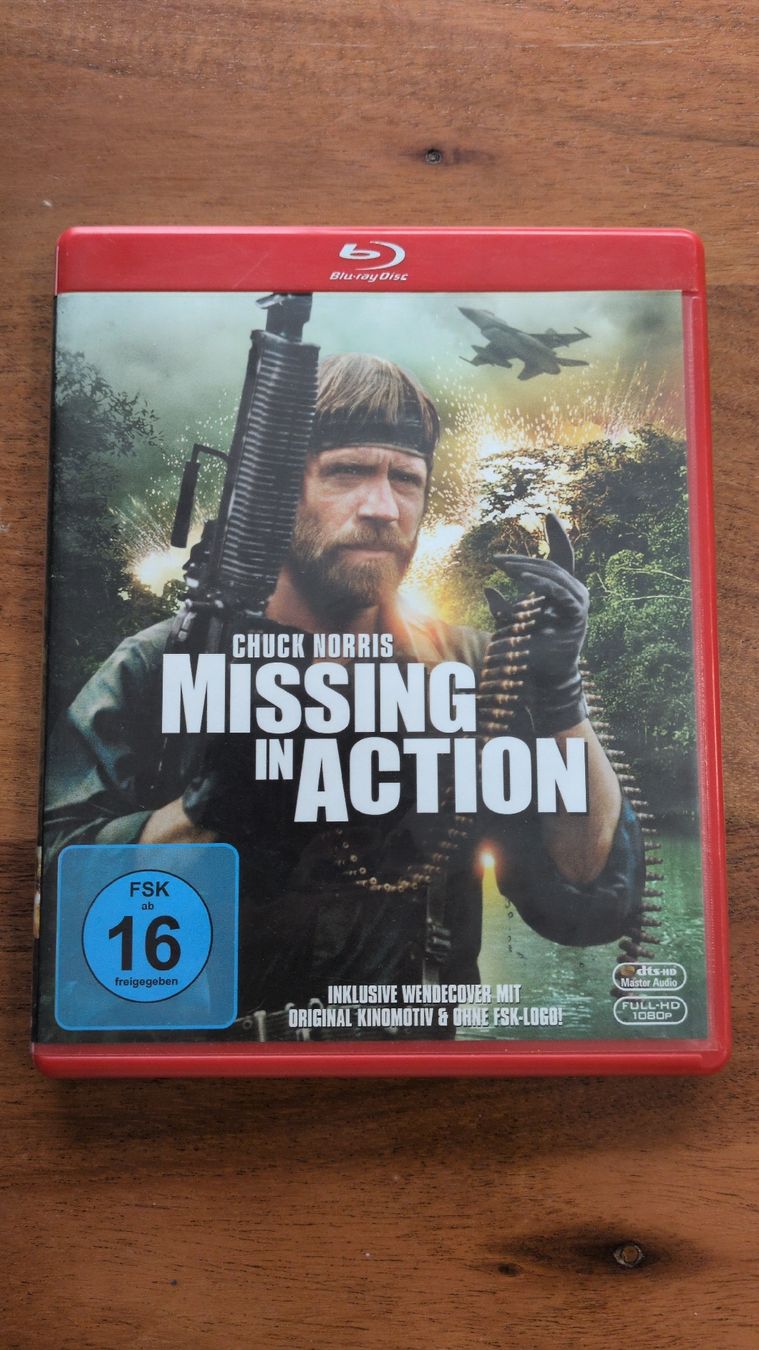 Alle DVDs: Missing in Action Blu-ray Chuck Norris  – Gebraucht aus Thun von Pizzamike