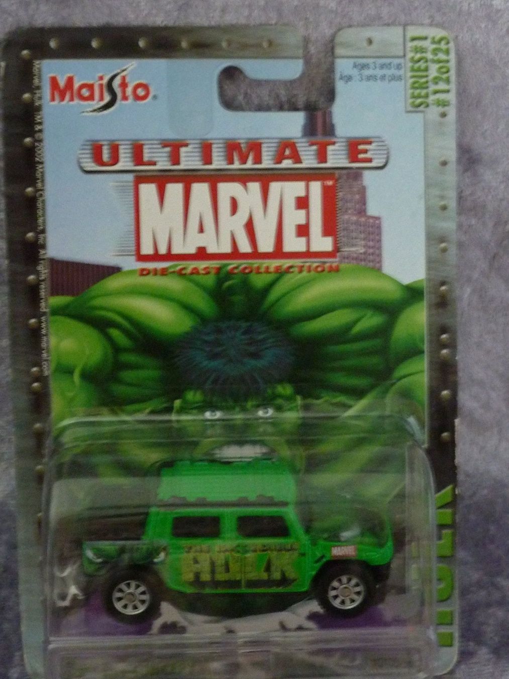 Maisto Modellini d'auto: Hummer H2 Hulk  1:64 – Nuovo e nell'imballaggio originale da Dürrenäsch venduto da modellautos4you