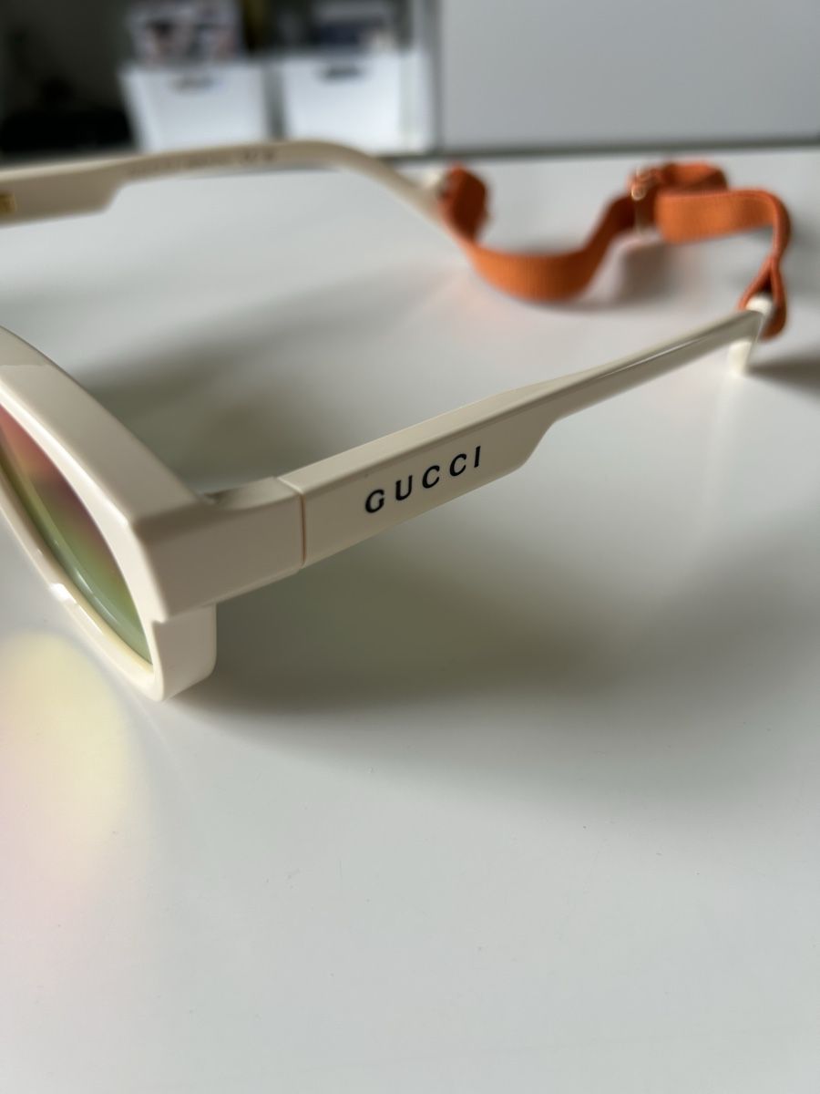Gucci Occhiali & Lenti: Gucci Sonnenbrille Damen creme – Nuovo (secondo la descrizione) da Basel venduto da kitu 5