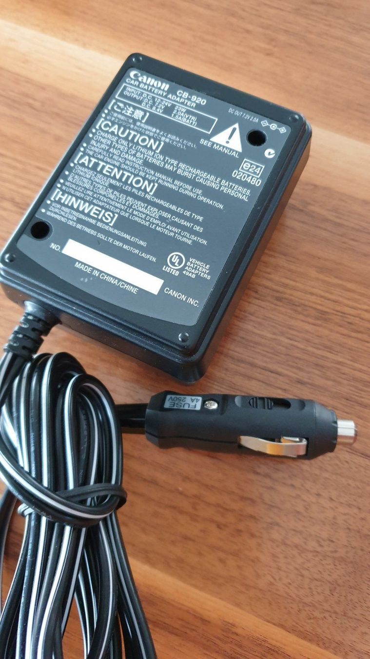 Caricabatterie: Ladegerät Akku Canon CB-920 – Usato da Bonstetten venduto da wudeli79 1