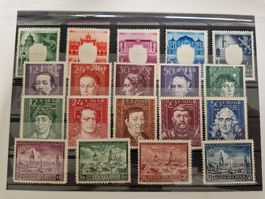 Deutsches Reich Briefmarken POSTFRISCH