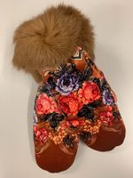 Fausthandschuhe russische Motiv