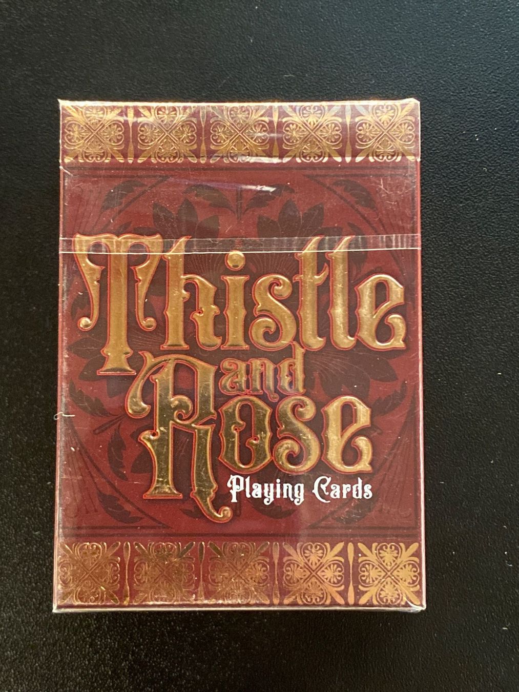 Spiele: Thistle & Rose Playing Cards - Limited Edition #285/500 – Gebraucht aus Au (ZH) von Thanks